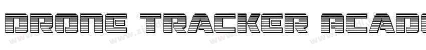 Drone Tracker Academ字体转换